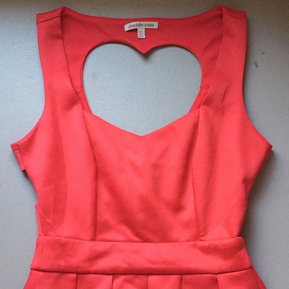 Charlotte Russe red Valentine’s Day dress XS